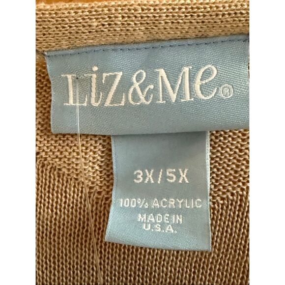 Liz & Me poncho-style poncho Pullover Size 3X/5X NWT - Picture 11 of 11